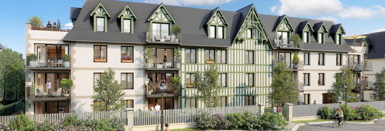 Appartement neuf T1, T2, T3, T4, T5 Pièce 28 à 120 m² à vendre à Benerville-sur-Mer (14910)