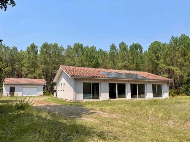 ÉCRIN DE VERDURE & ÉLÉGANCE CONTEMPORAINE : VILLA D’EXCEPTION EN LISIÈRE DE FORÊT — photo du bien