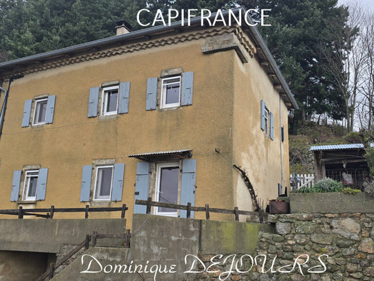 Proche d'Albon d'Ardèche dans la vallée de la Glueyre, maison de 95m² avec un garage, terrasse et terrain — photo 1