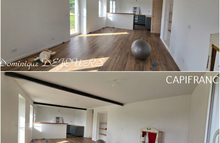 Tènement immobilier : 2 habitations et un ancien hangar agricole - 6200m² autour de la maison + bois de chênes 9700m² - source et un bassin — photo 4