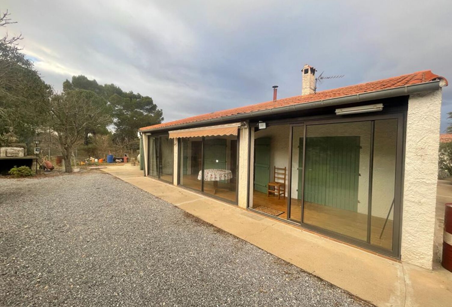 A vendre proche Lédignan, village de Cardet sur les hauteurs , villa  5 pièce(s) 140 m2 sur terrain 1631 m2 — photo 1