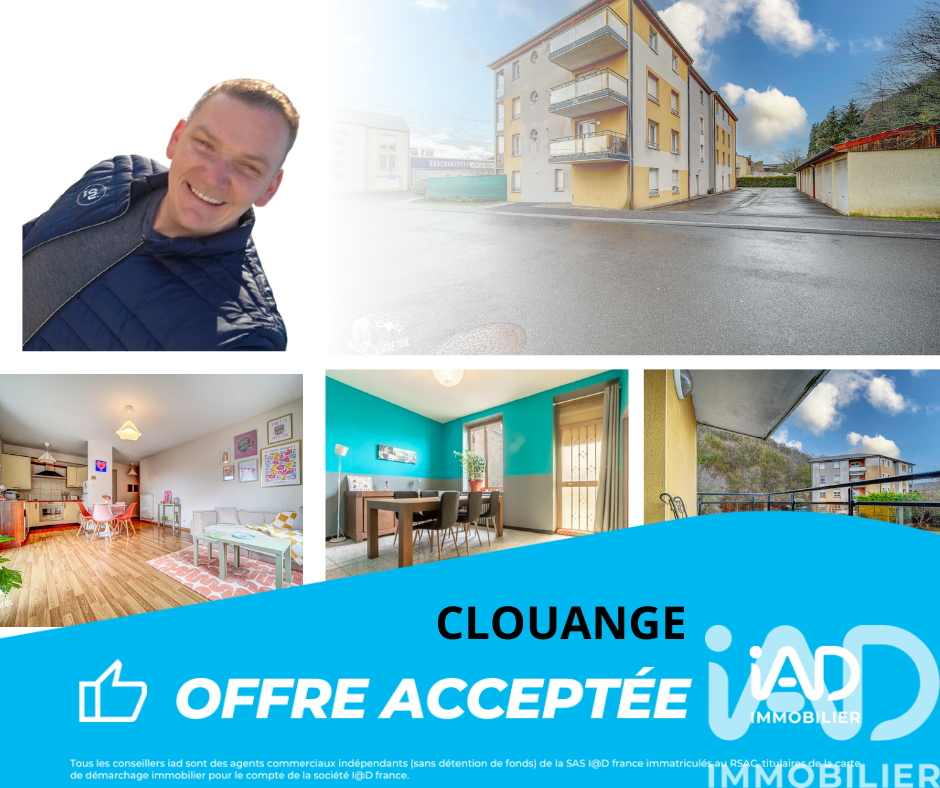 Clouange - 60m² - 3p. - 2ch.
