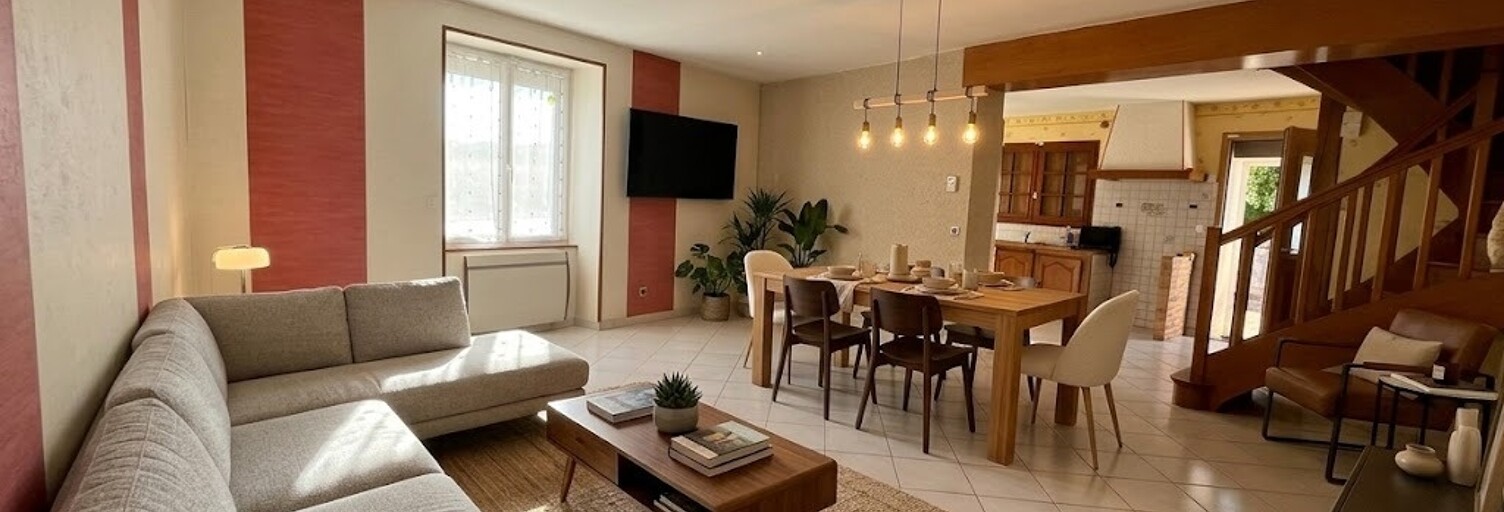 Maison 5 Pièces 105 m² à vendre à Notre-Dame-d'Oé (37390)
