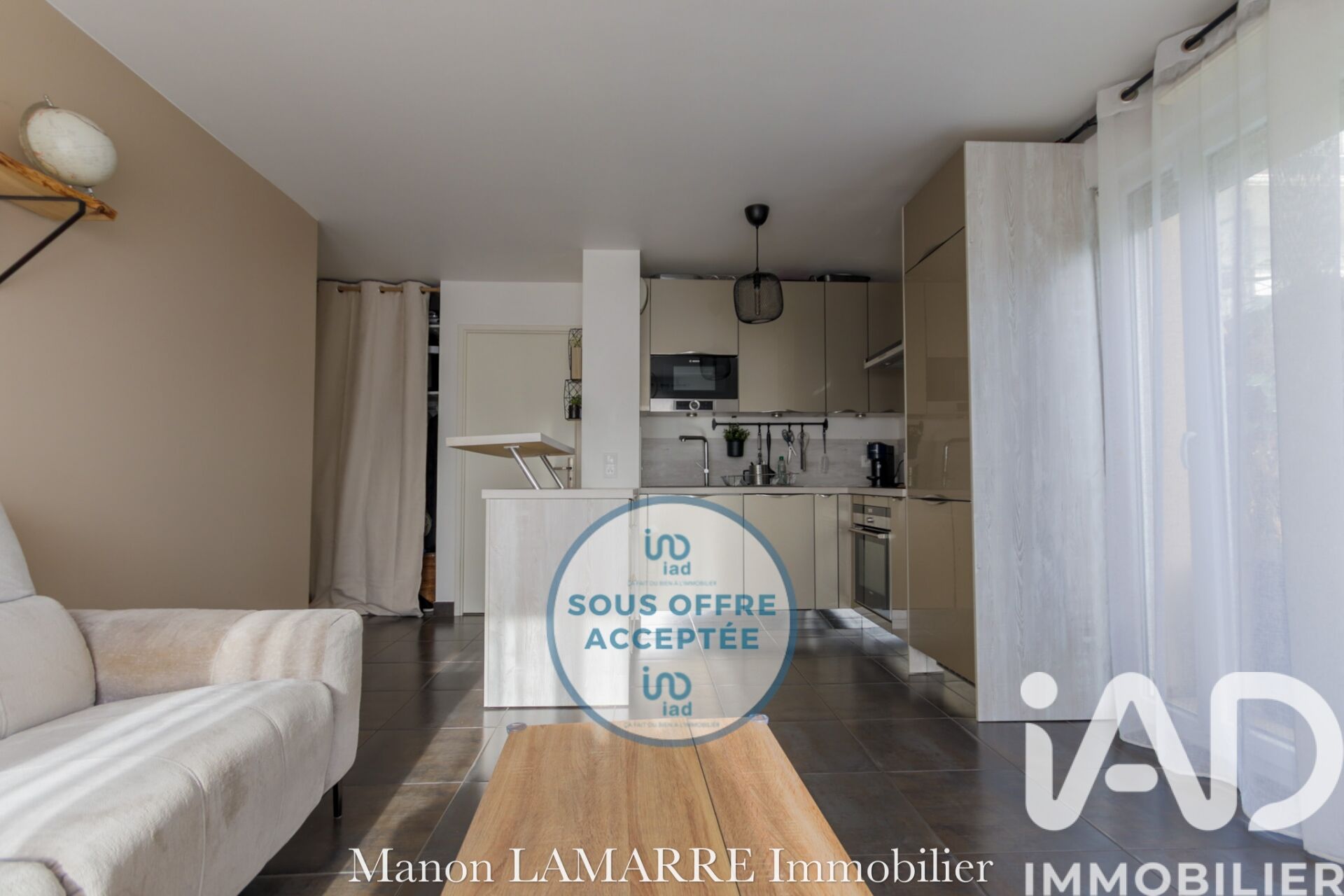 Aubergenville - 53m² - 3p. - 2ch.