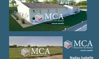 Terrain  1000 m² à vendre à Montlieu-la-Garde (17210)