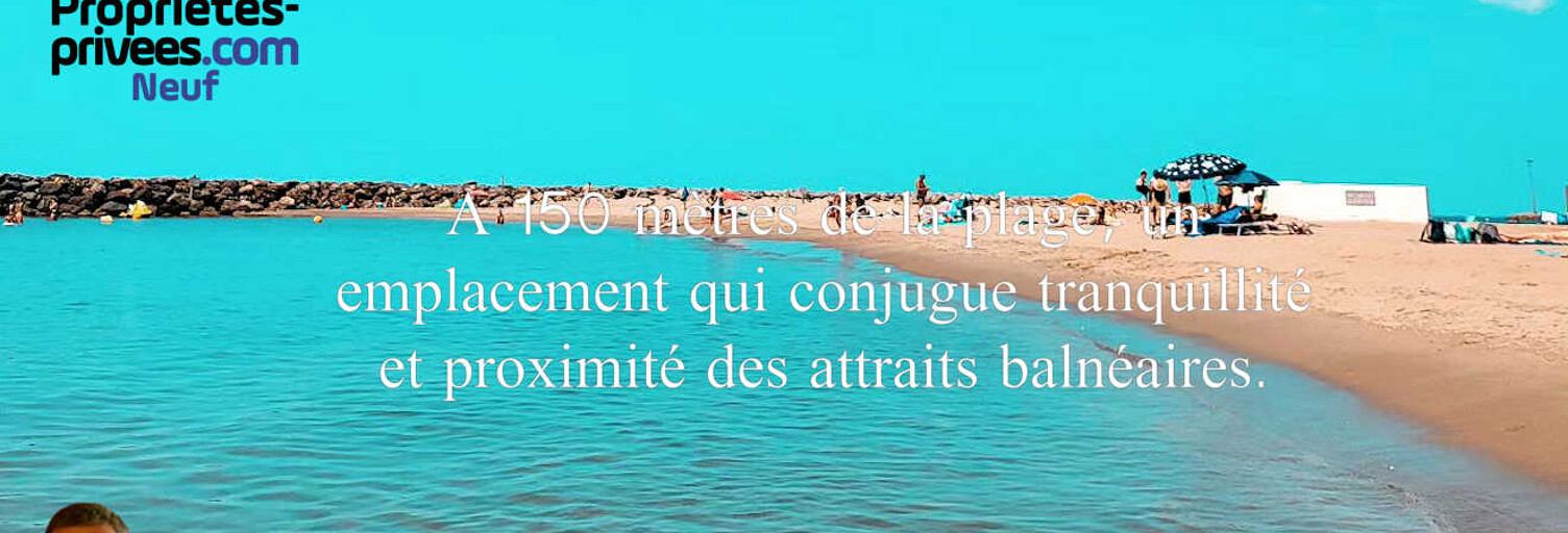 Appartement 3 Pièces 63 m² à vendre à Valras-Plage (34350)