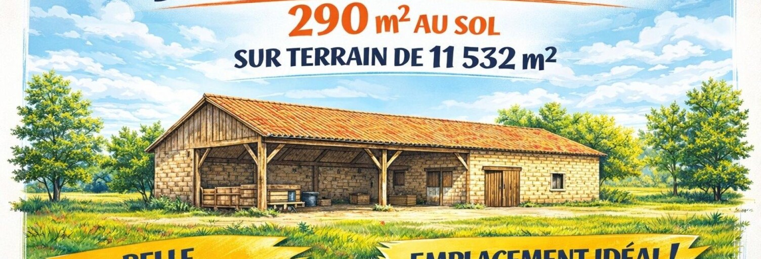 Immeuble  290 m² à vendre à Magnac-lès-Gardes (16320)
