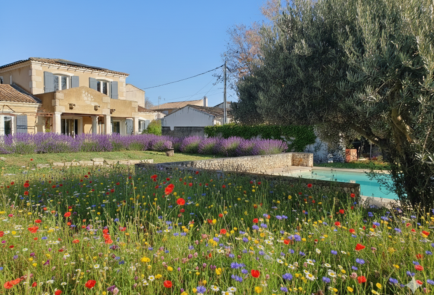 ENTRE NIMES ET BEAUCAIRE : Propriété constituée d'une Villa — photo 1