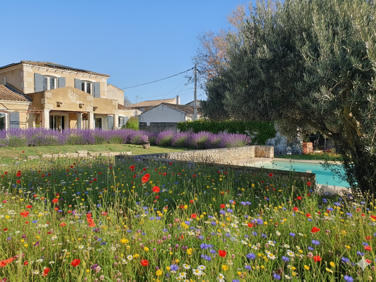 ENTRE NIMES ET BEAUCAIRE : Propriété constituée d'une Villa — photo 1