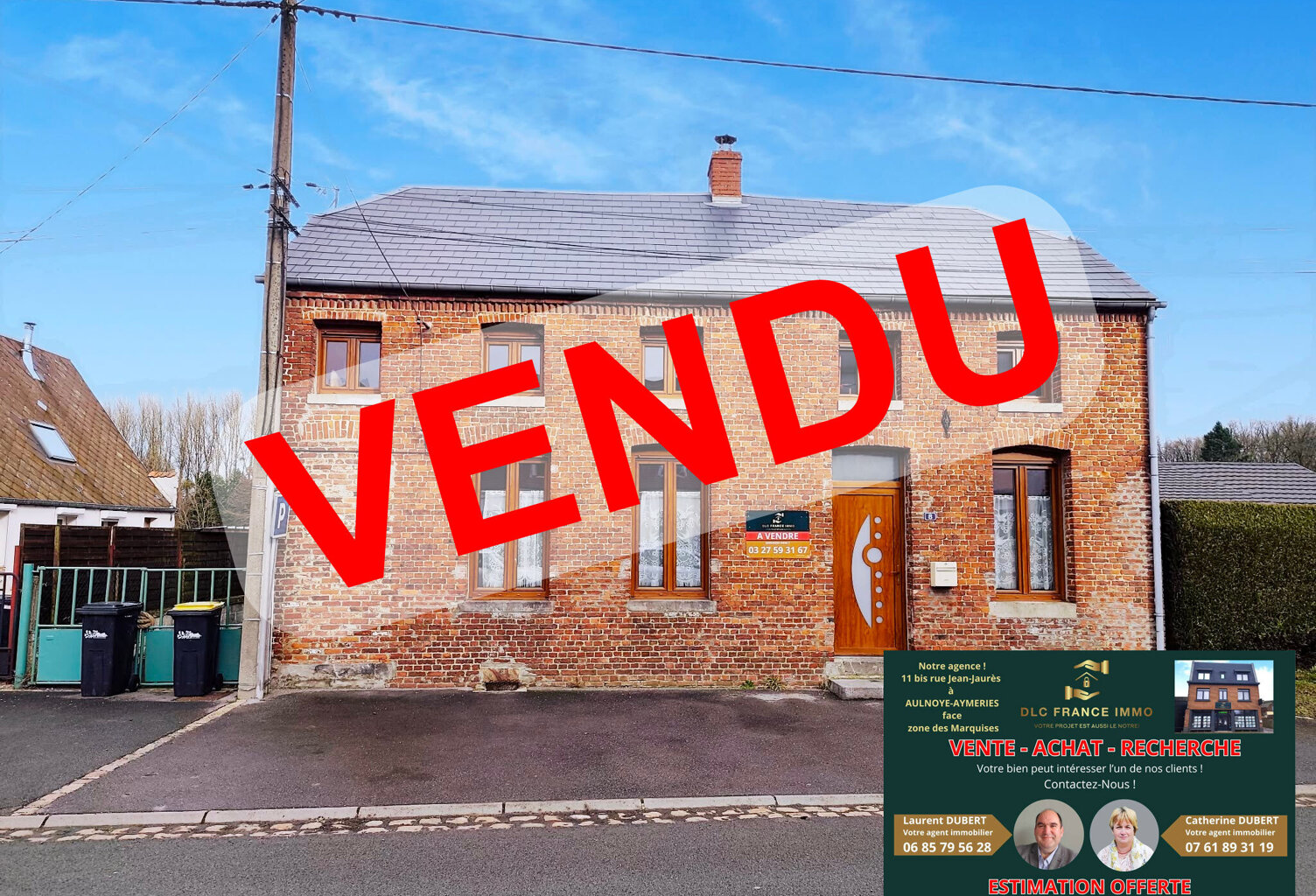 Vente maison 6 pièces 150 m² Locquignol (59530) — photo 1