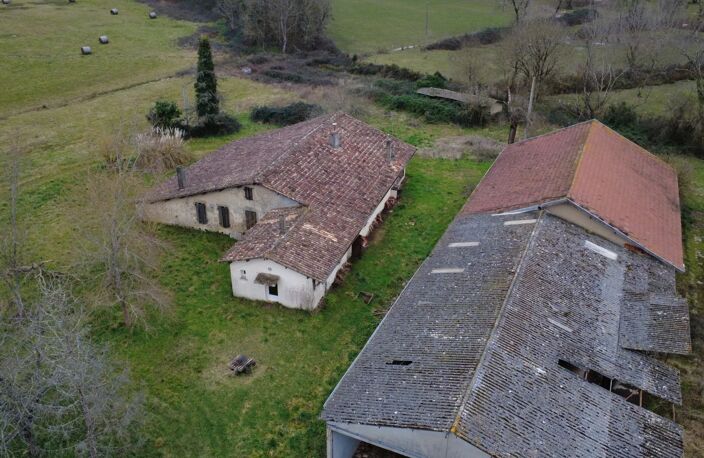 A VENDRE  LANDAISE EN PIERRE À RÉNOVER AUX PORTES DE BAZAS — photo 4