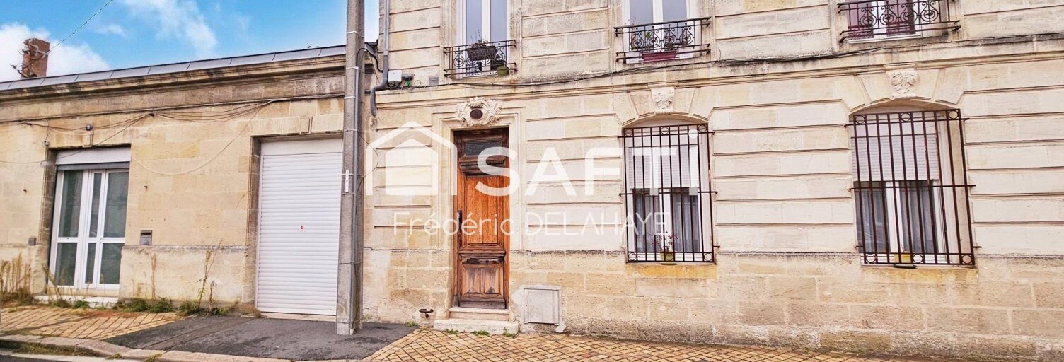 Maison 6 Pièces 167 m² à vendre à Bordeaux (33300)