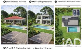 Terrain  502 m² à vendre à Saint-André (97440)