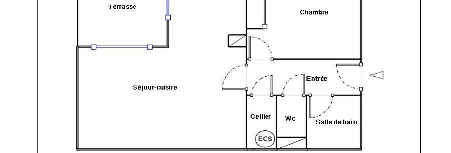 Appartement 2 Pièces 45 m² à vendre à Mèze (34140)