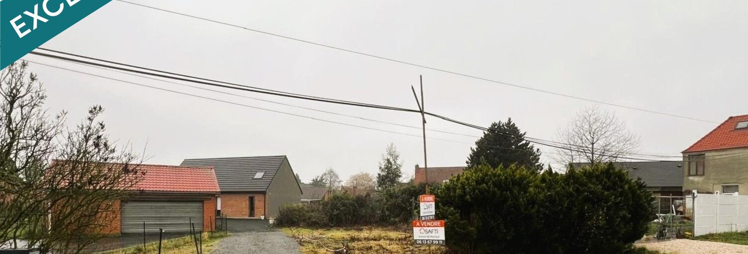Terrain  411 m² à vendre à Bachy (59830)