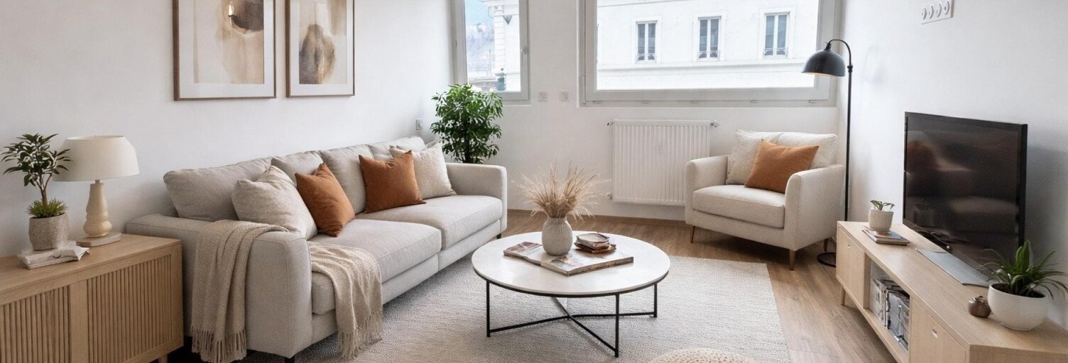 Appartement 2 Pièces 43 m² à vendre à Aix-les-Bains (73100)