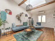 Vieux-Port 13007   T3 en duplex style loft industriel, dernier étage — photo 4