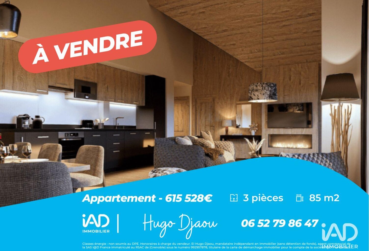 Vente Appartement 3 pièces — photo 1