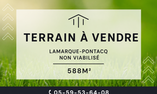 Terrain  588 m² à vendre à Lamarque-Pontacq (65380)