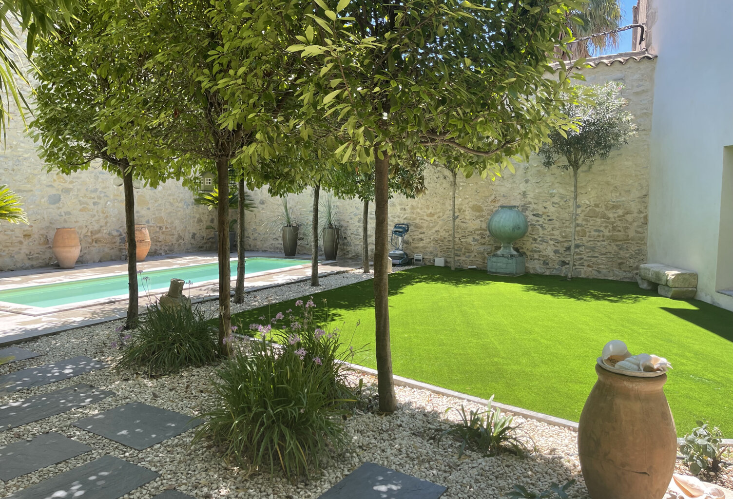 NIMES JEAN JAURES Maison de ville de 160 m2 avec piscine, ja — photo 1