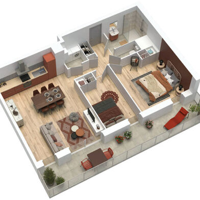 Appartement 3 pièces 350000 €