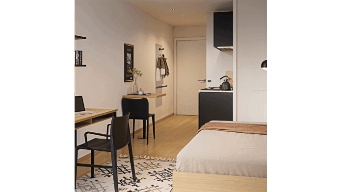 Appartement 1 pièces 200160 €