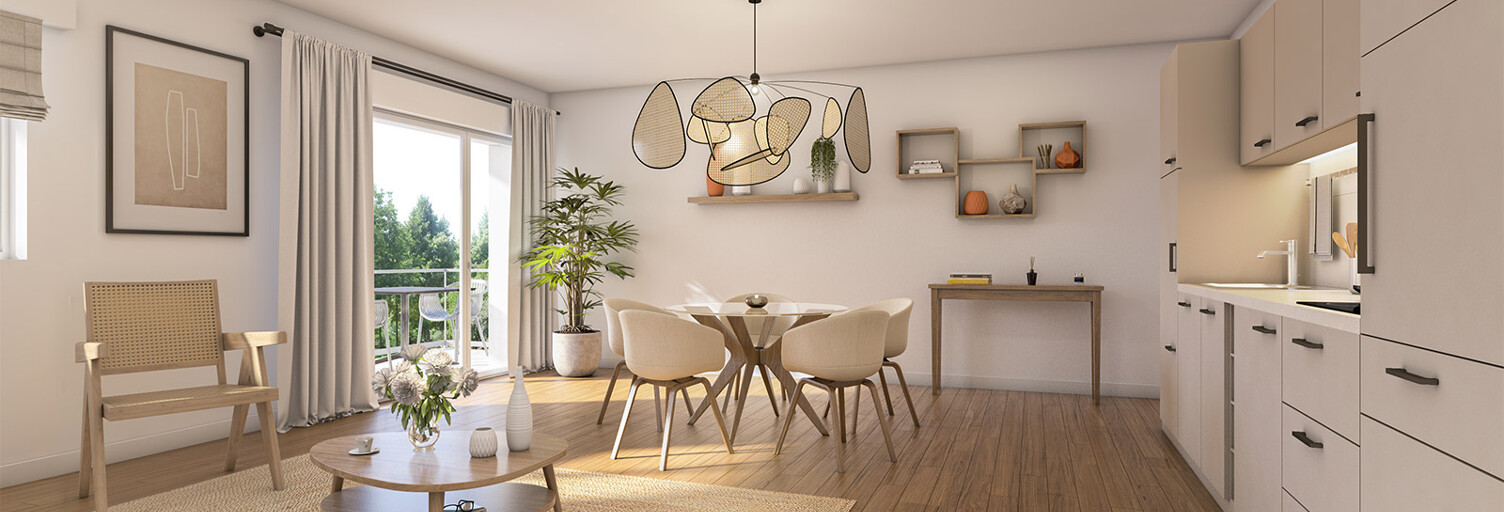 Appartement neuf T2, T3, T4 Pièce 44 à 93 m² à vendre à Laventie (62840)