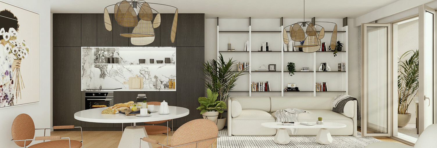 Appartement neuf T2, T3, T4 Pièce 41 à 81 m² à vendre à Jouy-en-Josas (78350)