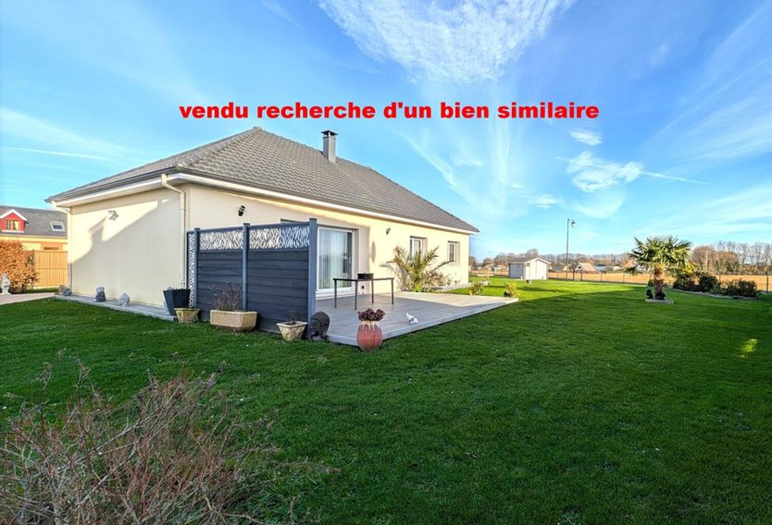 maison plain-pied de 94m² 3 chambres avec grand jardin — photo 1