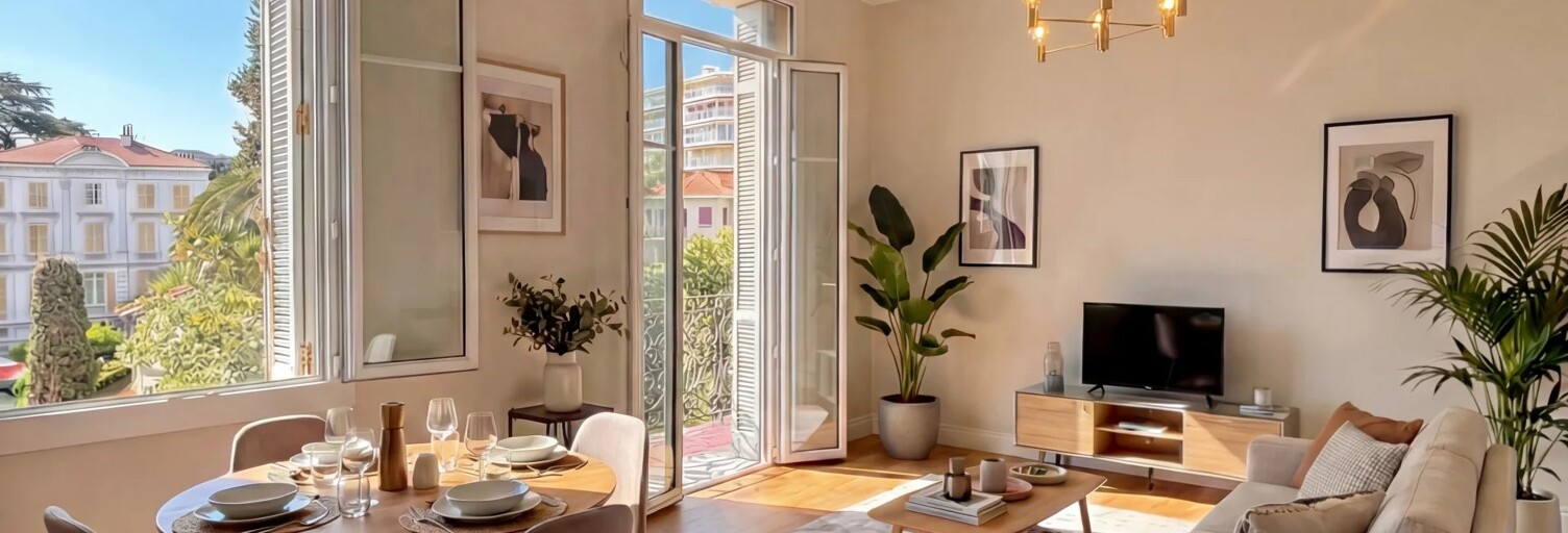 Appartement 2 Pièces 41 m² à vendre à Cannes (06400)