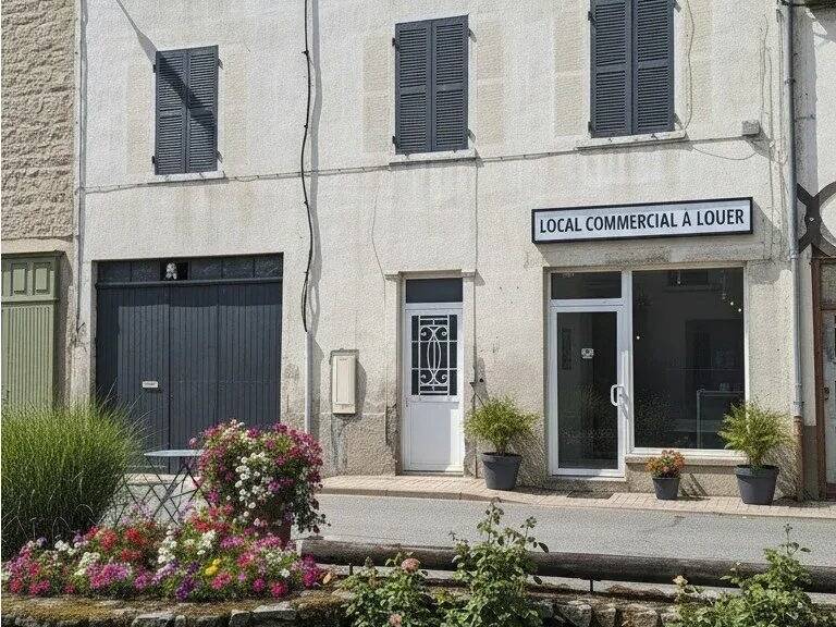 LAMURE SUR AZERGUES LOCAL COMMERCIAL A LOUER– EMPLACEMENT BONNE — photo 1