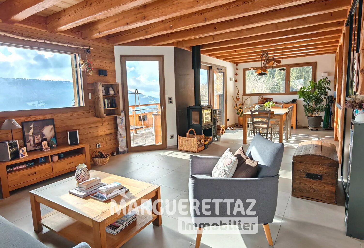 Chalet 4 pièces avec vue panoramique à Verchaix — photo 1