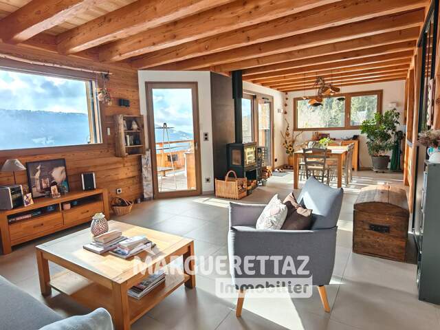 Chalet 4 pièces avec vue panoramique à Verchaix — photo du bien