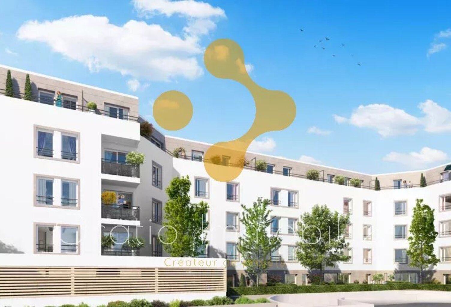 Appartement T4 en attique, au centre d' Annemasse — photo 1