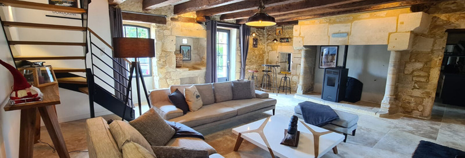 Maison 8 Pièces 220 m² à vendre à Saint-Cybranet (24250)