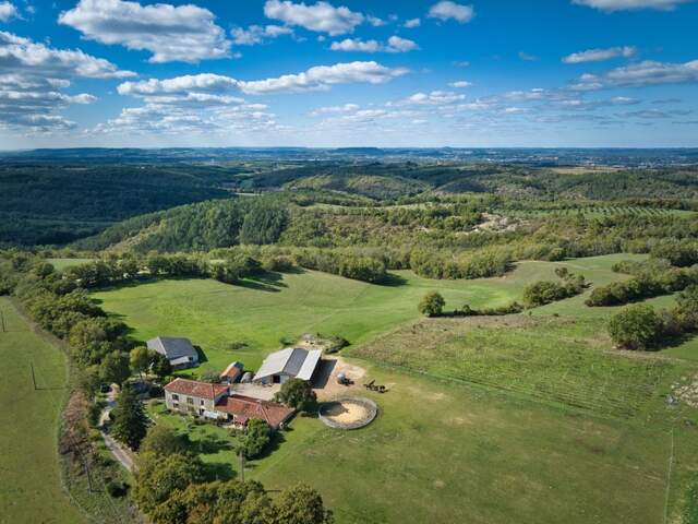 Propriété avec vue 360° sur l’essentiel : un domaine d’exception dédié à la vie équestre TOURNON D'AGENAIS (47) — photo du bien