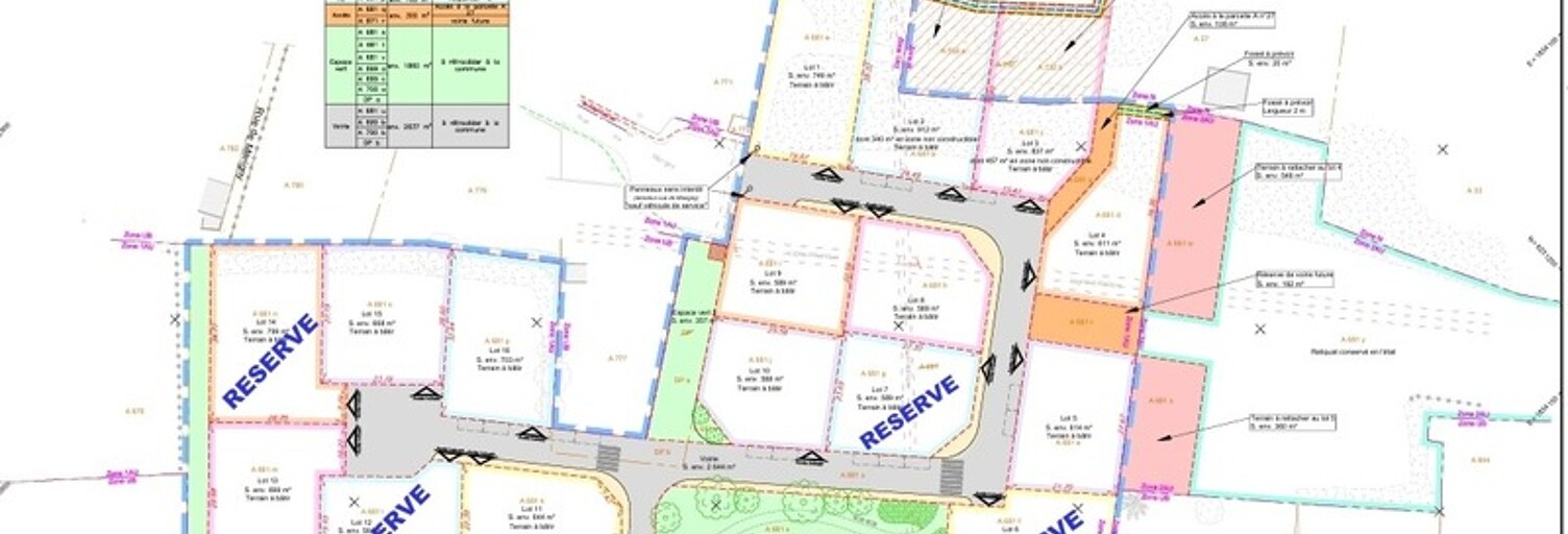 Terrain  589 m² à vendre à Gissey-sur-Ouche (21410)