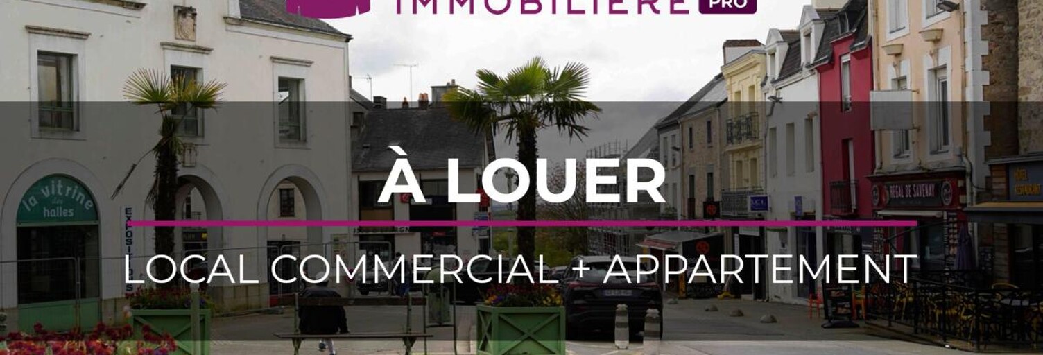 Commerce  144 m² à louer à Savenay (44260)