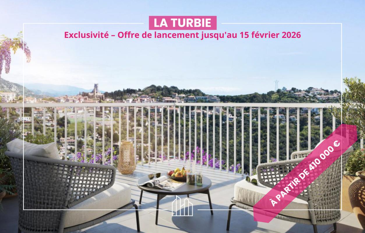 Appartement  T2 à vendre Turbie (La) 06320