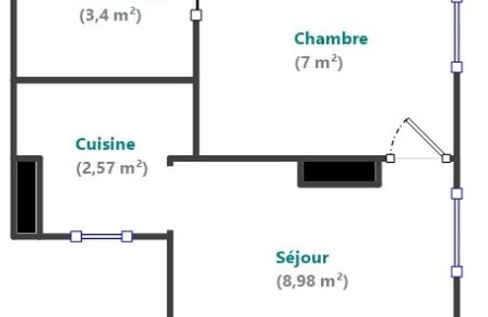 Vente appartement 2 pièces 21 m² Paris 12 (75012) — photo 4