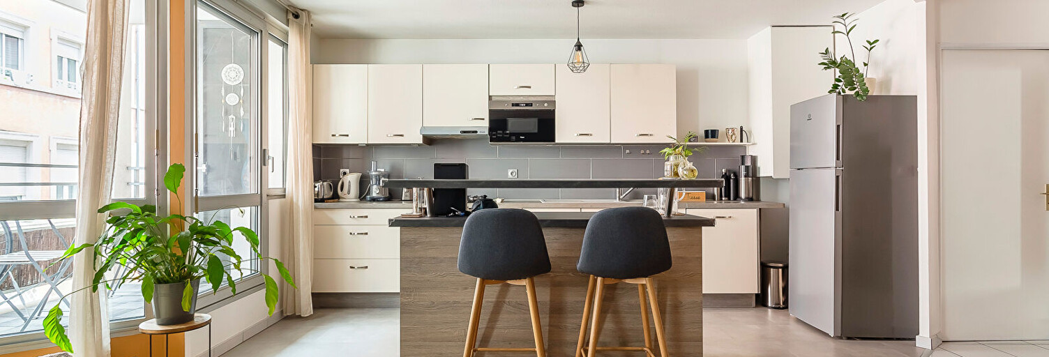 Appartement 3 Pièces 62 m² à vendre à Villeurbanne (69100)