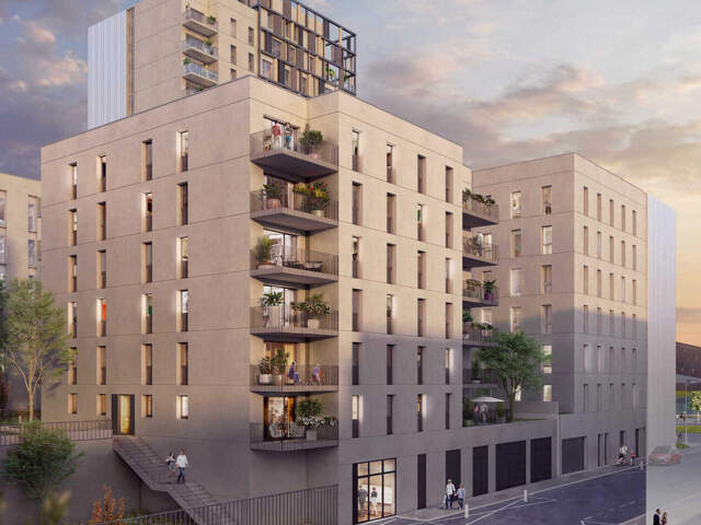 Appartement T3 avec balcon & vue - dernier étage — photo du bien