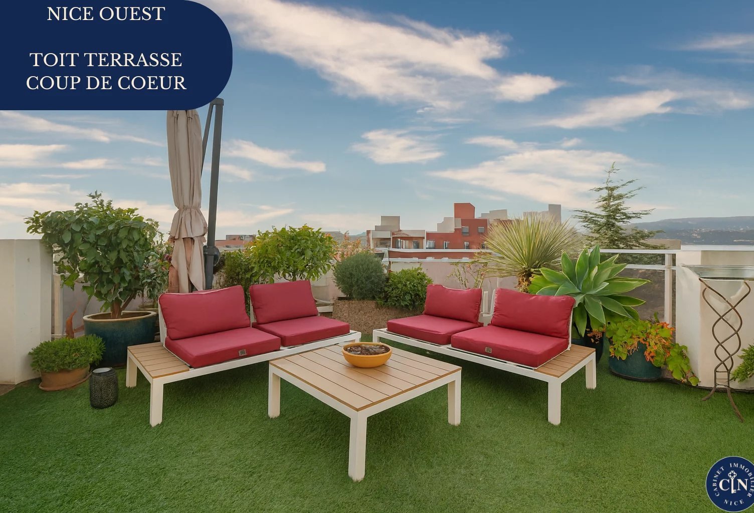 APPARTEMENT - TOIT-TERRASSE – NICE OUEST - PARKING - CAVE — photo 1