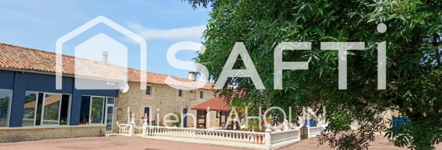 Maison 10 Pièces 338 m² à vendre à Villefagnan (16240)