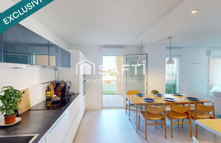 T5 DE 112M2 EN RDJ PREMIÈRE LIGNE AVEC TERRASSES (123 m² & 25 m²) — photo 4