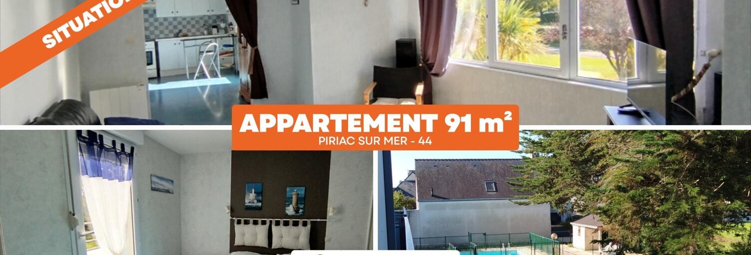 Appartement 4 Pièces 91 m² à vendre à Piriac-sur-Mer (44420)
