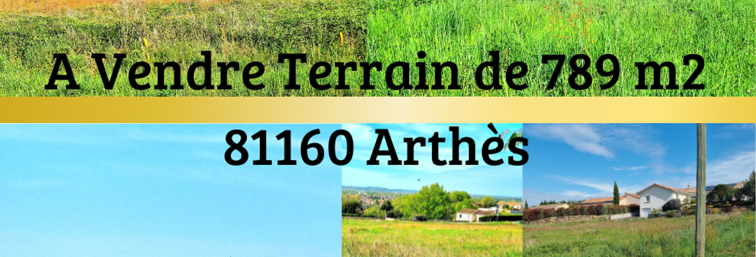 Terrain  789 m² à vendre à Albi (81000)