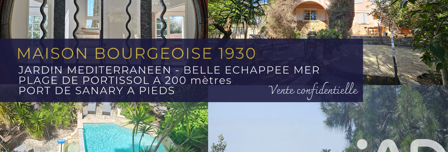 Maison 8 Pièces 175 m² à vendre à Sanary-sur-Mer (83110)