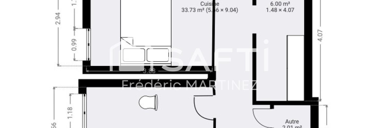Maison 3 Pièces 63 m² à vendre à Pechbonnieu (31140)