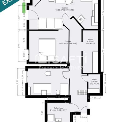 Maison 3 pièces 145000 €